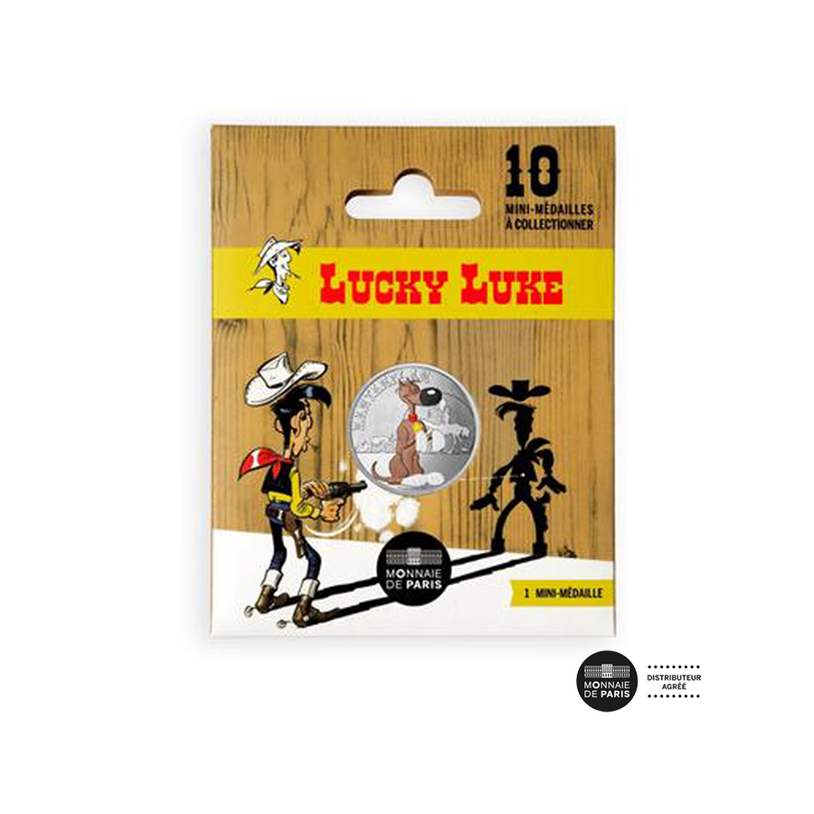 Lucky Luke - Mini-médaille Rantanplan