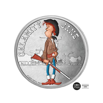 Lucky Luke - Mini -Médaille Unglück Jane