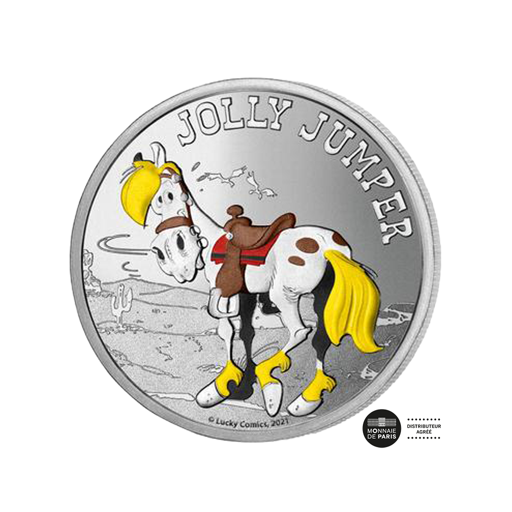 Lucky Luke - Mini -Médaille Jolly Pulloper