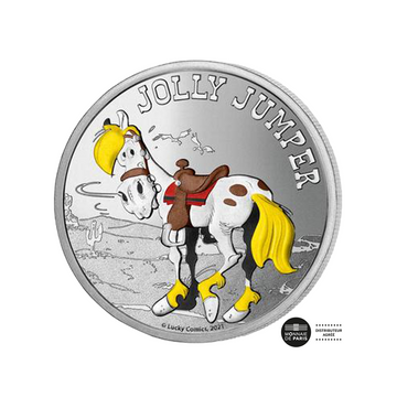 Lucky Luke - Mini-médaille Jolly Jumper