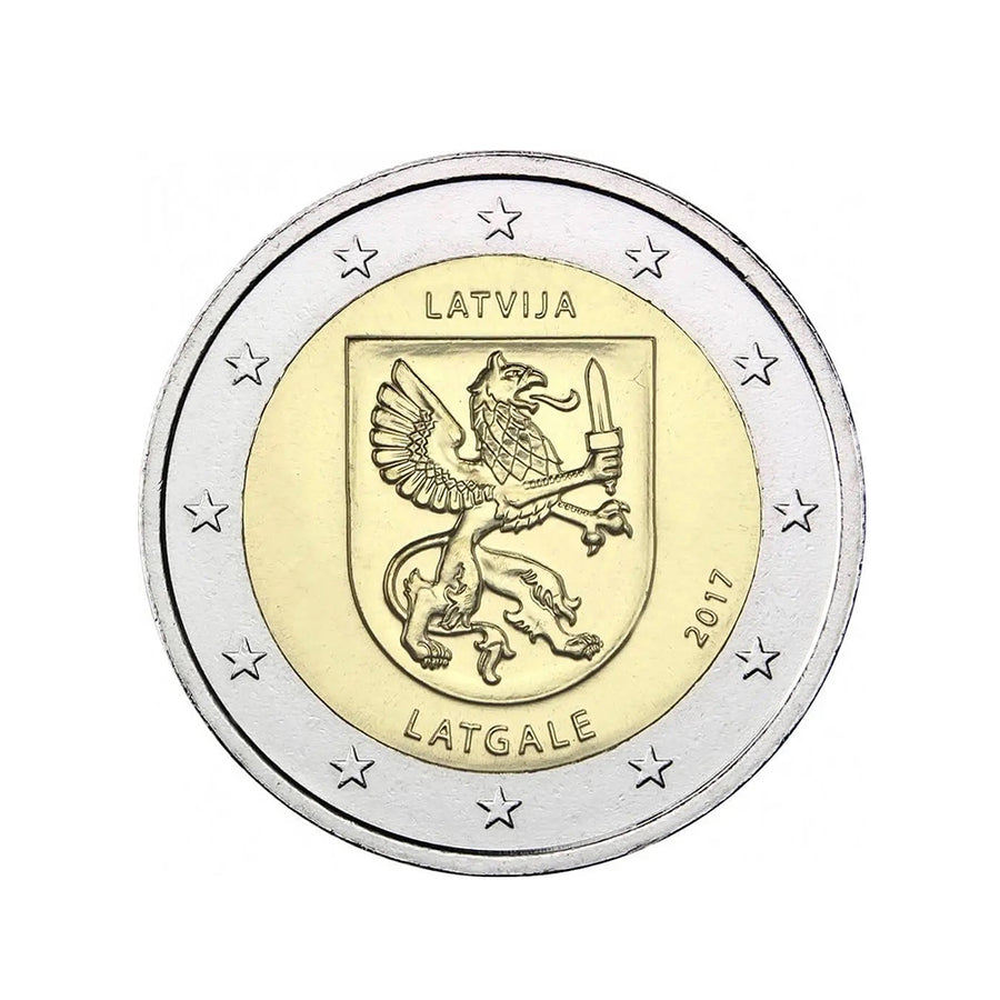 Lettonia 2017 - 2 Euro Commemorative - Latgale