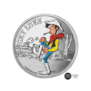 Lucky Luke mini-médaille Lucky Luke