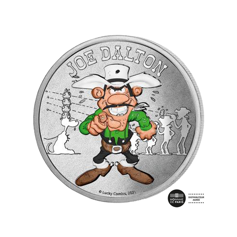 Lucky Luke - Mini-médaille Joe Dalton