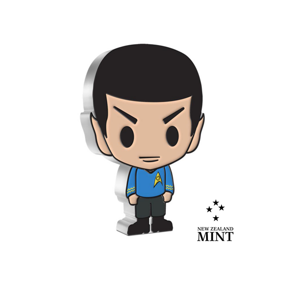 Chibi Coin Collection® - Star Trek Spock 1 oz de prata