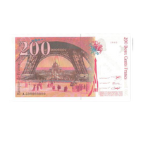 Biglietto Eiffel 200 -Franc