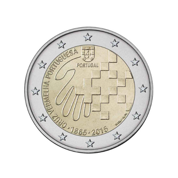 Portugal 2015 - 2 euro herdenking - 150 jaar van het Rode Kruis in Portugal