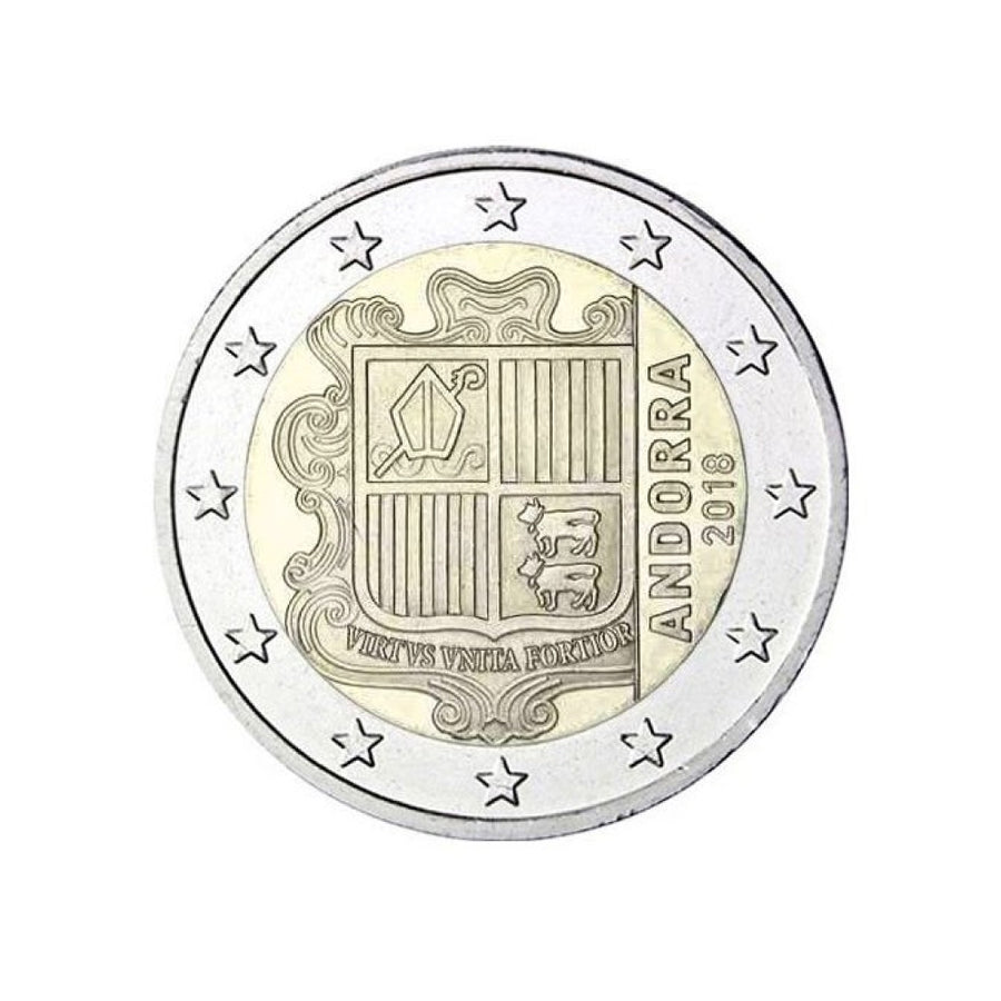 Andorra 2019 - 2 Euro Commemorative - Coat of Arms