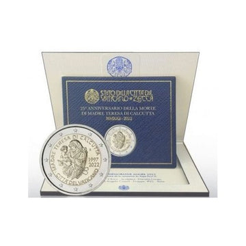 Vatican 2022 - 2 Euro commemorative - 25 years of the death of Mother Thérésa - BU