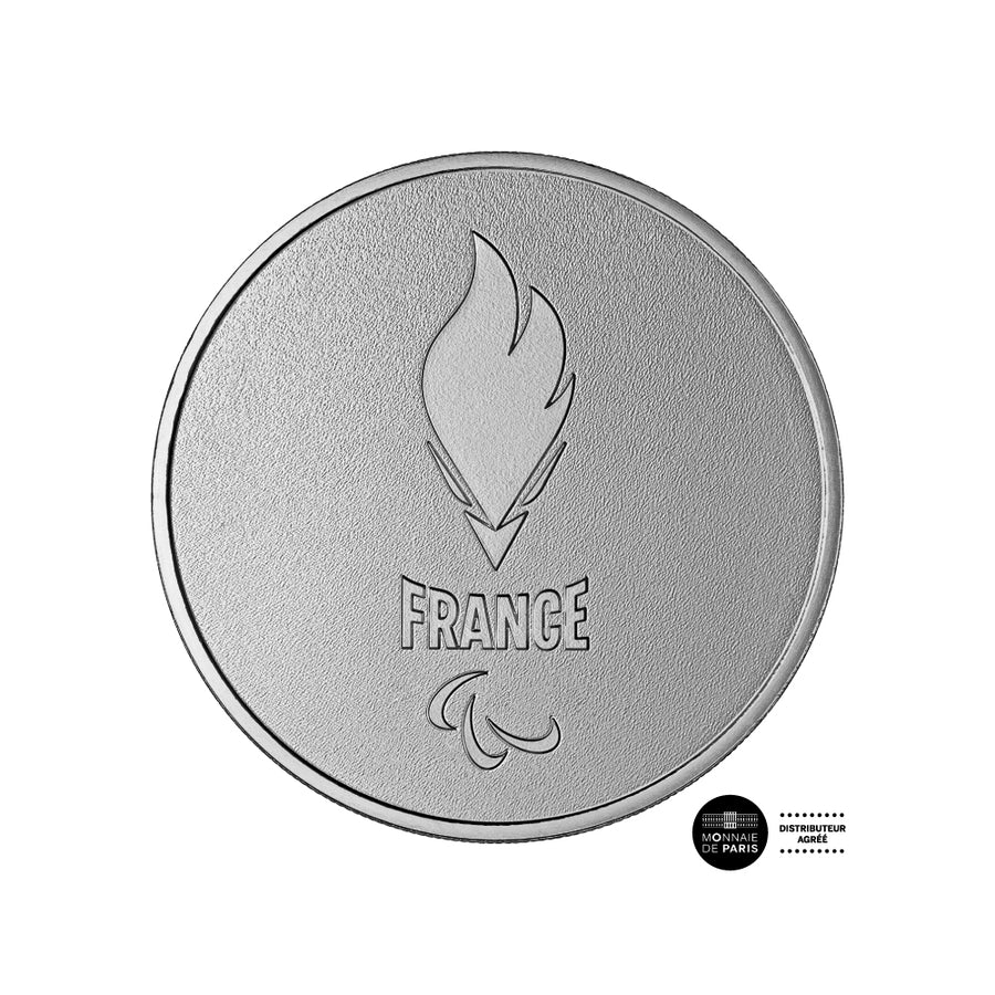 Paris Olympic Games 2024 Medallion team of France Paralympic pieces