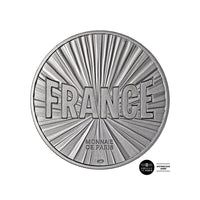 Parijse Olympische Spelen 2024 - Medallion Team van Frankrijk Paralympic