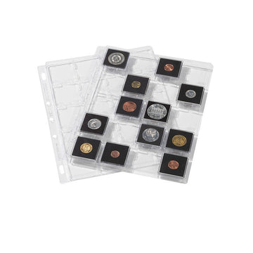 Snap plastic sheets for 20 quadrum capsules