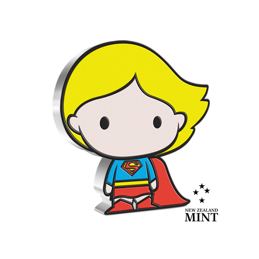 Coleção de moedas Chibi - Supergirl - DC Comics