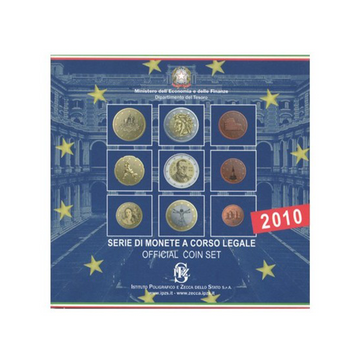 Miniset Italië - Monetaire serie - 2010 BU 2010