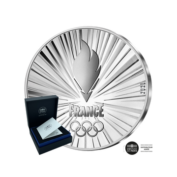 Jeux Olympiques de Paris 2024 - TEAM FRANCE - 10€ Argent BE