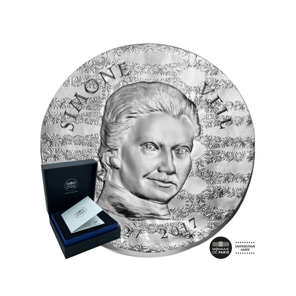 Simone Veil - 10 euro geld be 2021