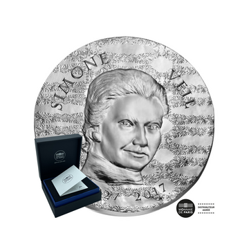 Simone Veil - Monnaie de 10€ Argent - BE 2021