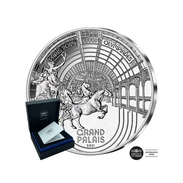 Paris Olympic Games 2024 - Grand Palais Heritage - 10 Euro Silver Be