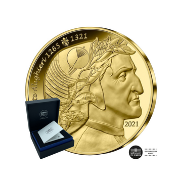 The art of pen: Dante Alighieri - 50 Euro - Or France Be 2021