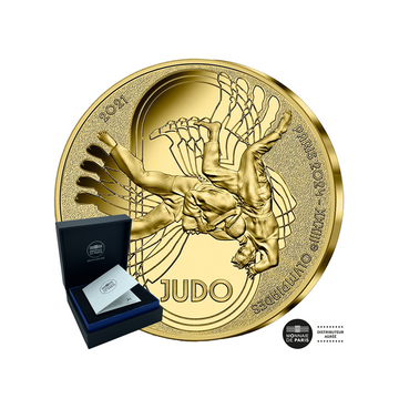 Paris 2024 Olympic Games - Sports series - Judo - € 50 or - 1/4 Oz Be - 2021