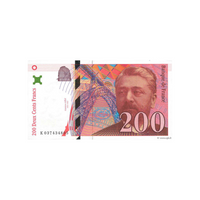200 -franc Eiffel Ticket
