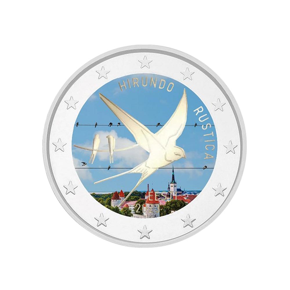 Estonia 2015 - 2 Euro Commemorative - 30 ° anniversario della bandiera dell'Unione Europea