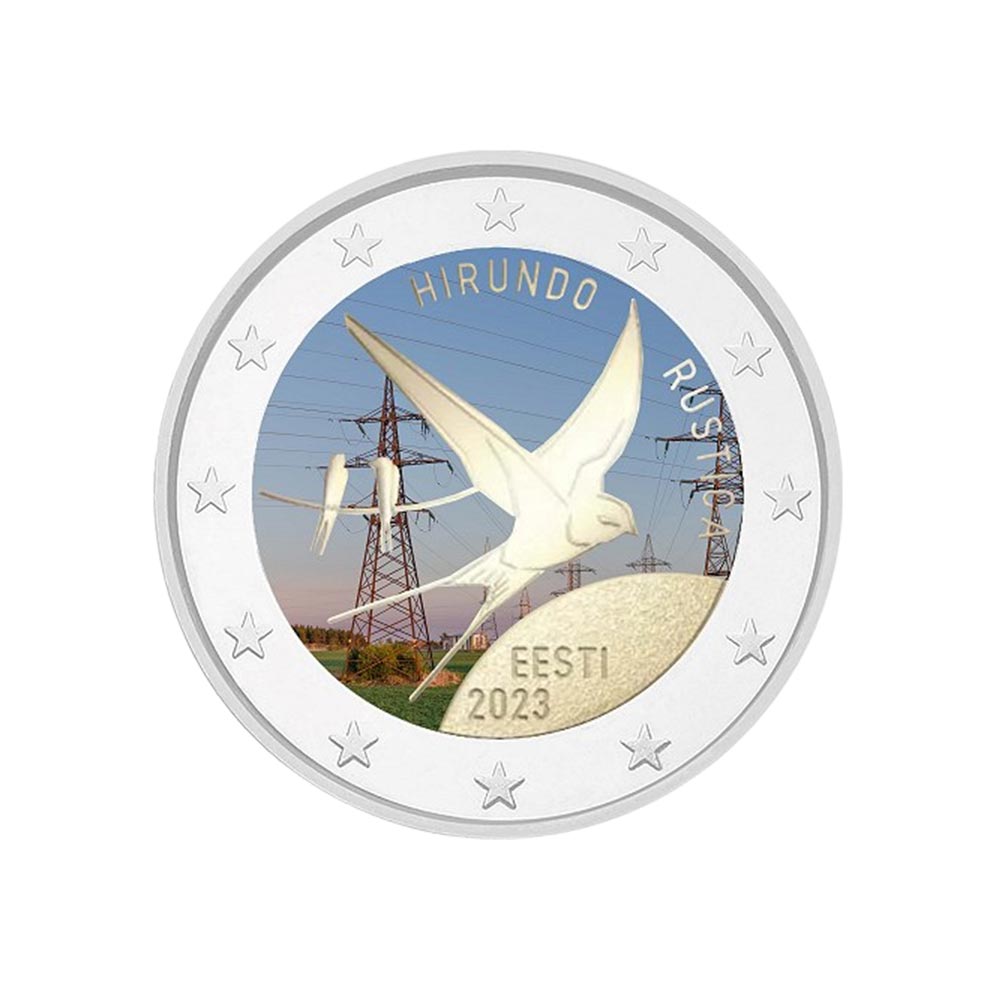 Estonia 2015 - 2 Euro Commemorative - 30 ° anniversario della bandiera dell'Unione Europea