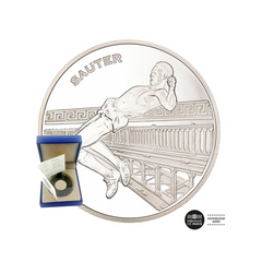 Championnats du monde d’athlétisme (Sauter) - Monnaie de 1,5€ Argent - BE 2003