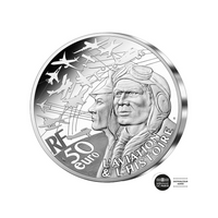 Mustang P51 - Währung von 50 € 5 Unzen Silber - 2021 sein
