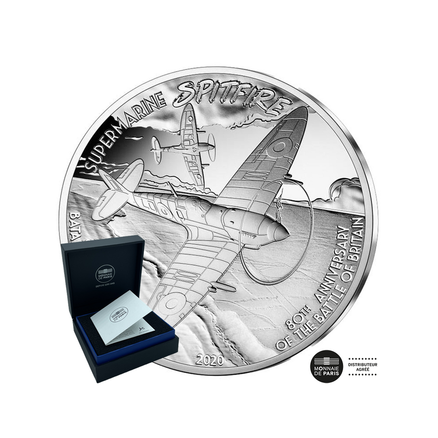 Spitfire - Monnaie de 10€ Argent - BE 2020