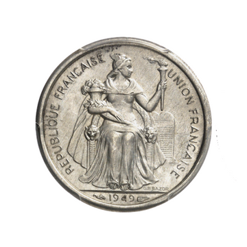 1 New Caledonia franc