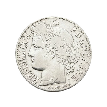 1 Franc Ceres IIIth Republic