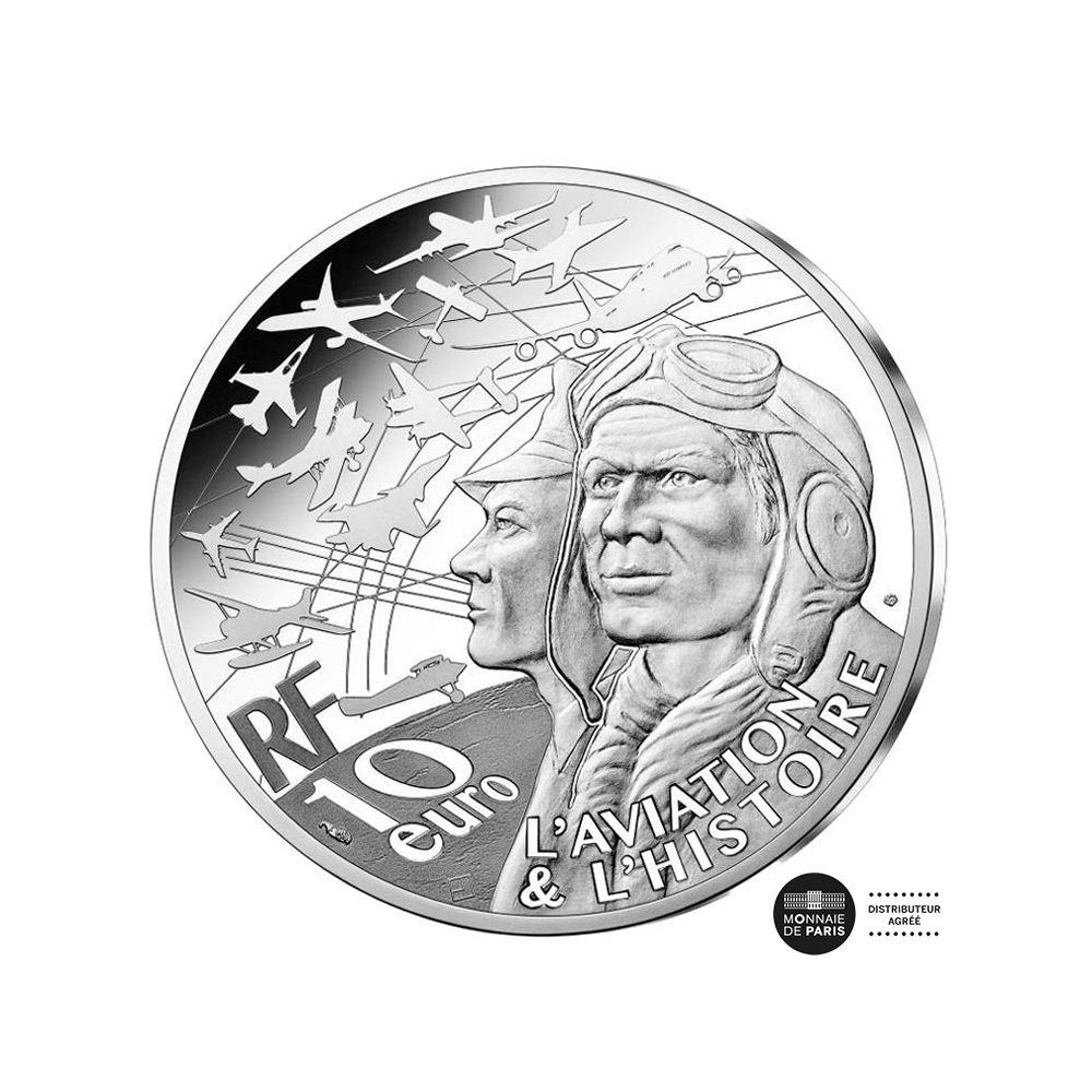 Spitfire - Monnaie de 10€ Argent - BE 2020