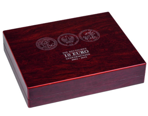 Volterra Quattro Box voor 104 stuks van 10 euro Duitse herdenkingsmelden in capsule