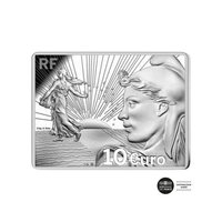 20 ans du Starter Kit - Monnaie 10€ Argent - BE 2021