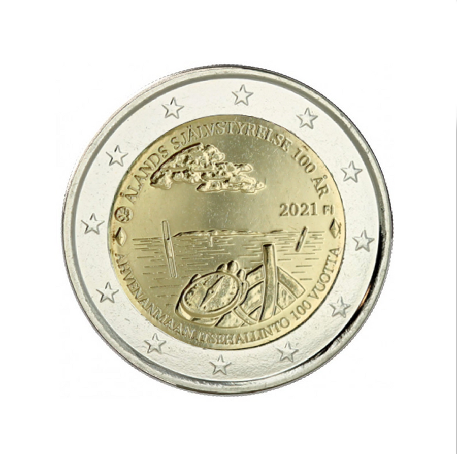 Finland - 2 Euro - 2021 - 100 years of the autonomy of the Åland Islands - Be