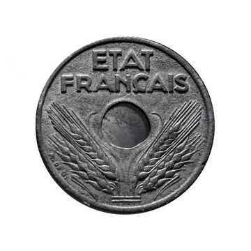 10 cents French State France 1943-1944