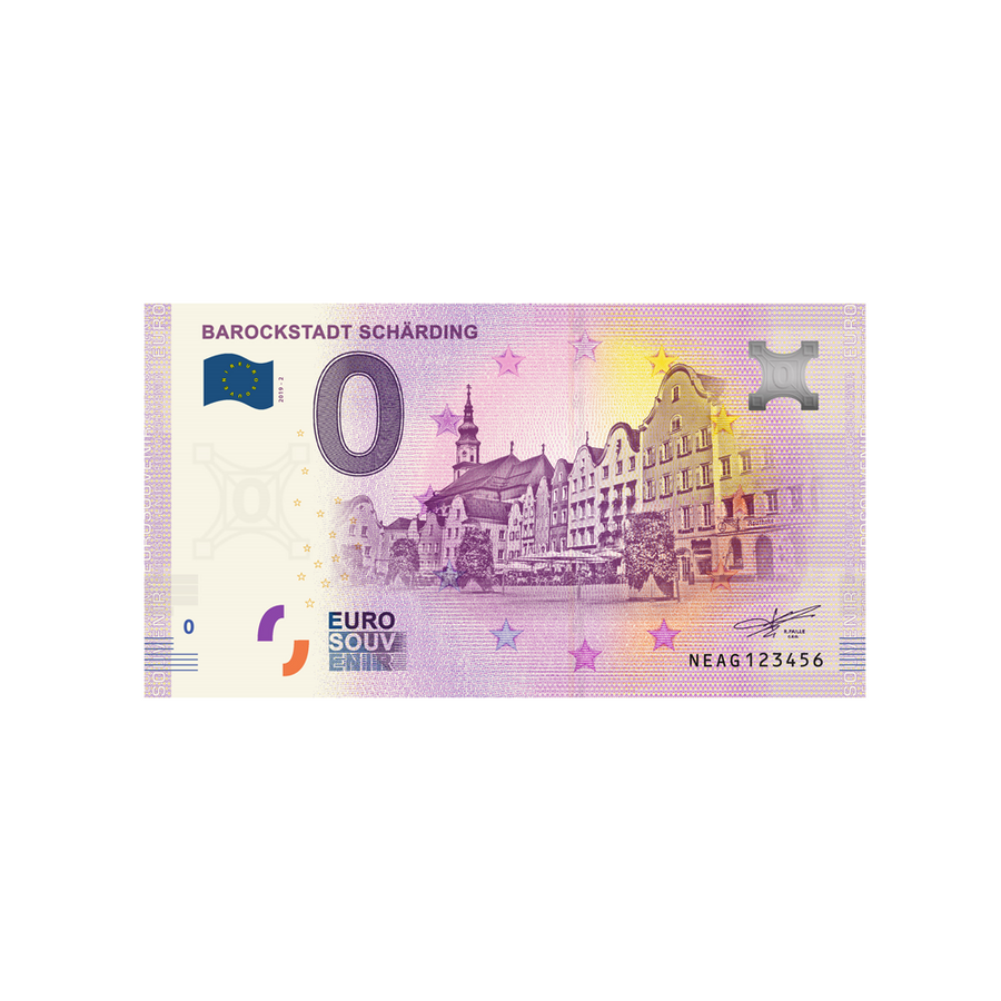 Billet souvenir de zéro euro - Barockstadt Schärding - Autriche - 2019