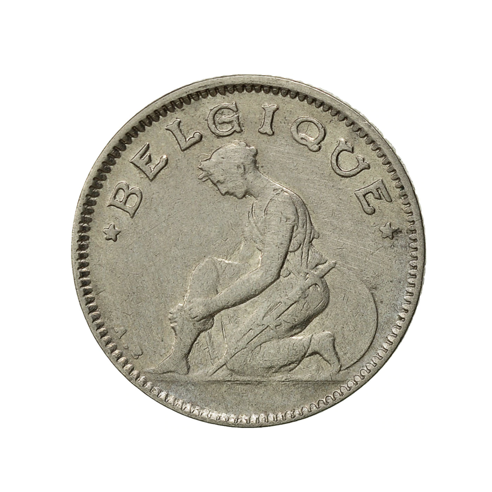 50 cents Albert I type Bonoutain Belgium 1922-1934