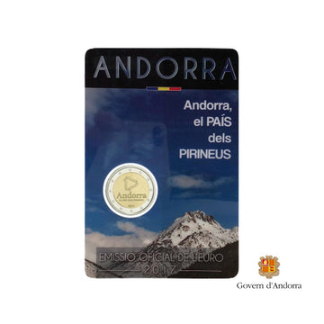 Andorra 2017 - 2 Euro commemorative - The Pays des Pyrénées - BU