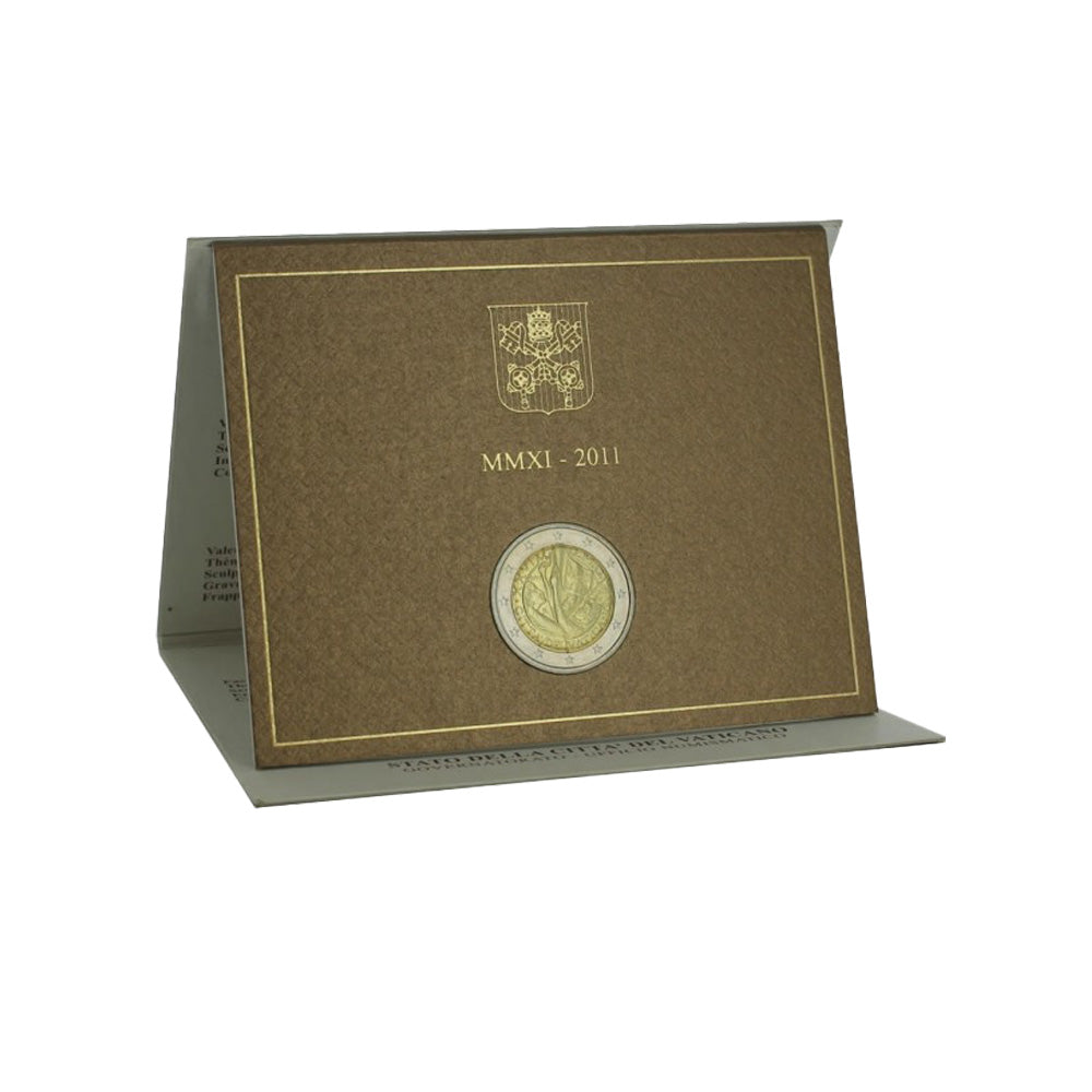 Vatican 2011 - 2 Euros Commémorative - Journées Mondiales de la Jeunesse de Madrid - BU