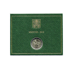 Vatican 2018 - 2 Euros Commémorative - Patrimoine culturel - BU