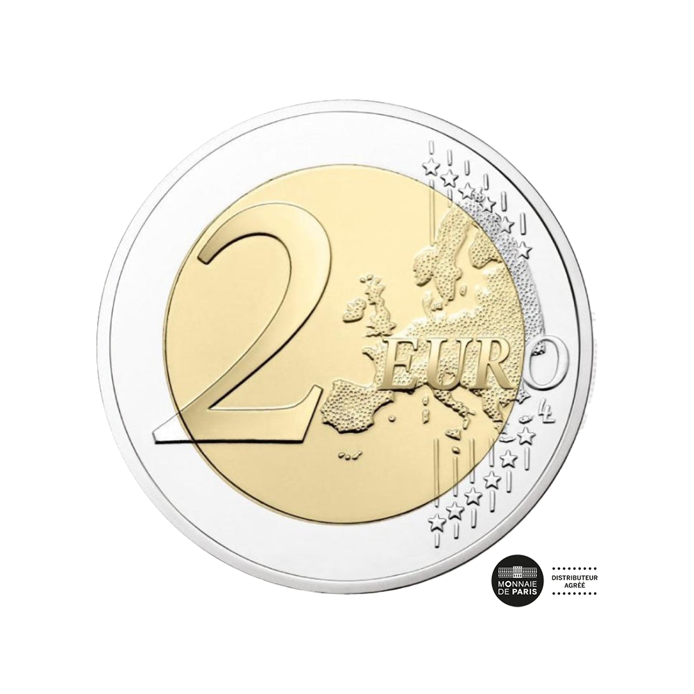 França 2015 - 2 Euro comemorativo - Festival da Federação