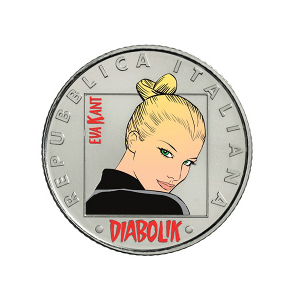 Italie 2023 - 5 Euro Coincard - DIABOLIK - Eva Kant