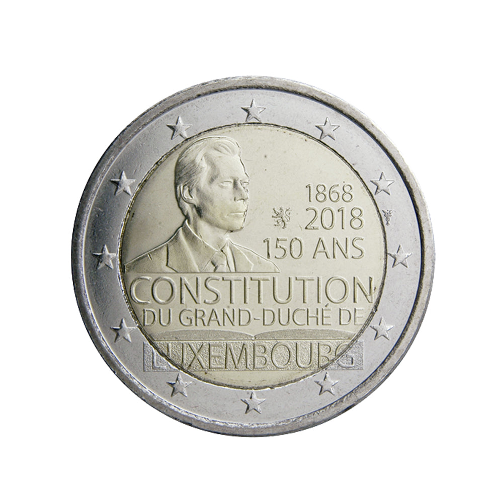 Luxembourg 2018 - 2 Euro Commémorative - Constitution du Luxembourg