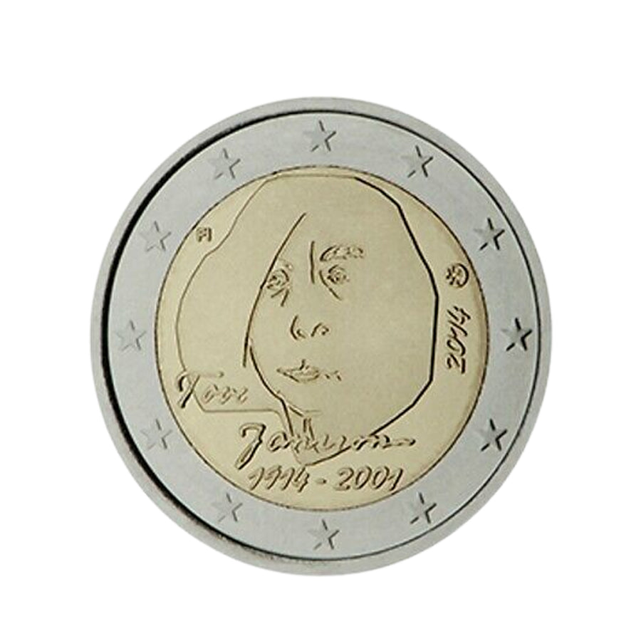 Finland 2014 - 2 Euro commemorative - Tove Jansson