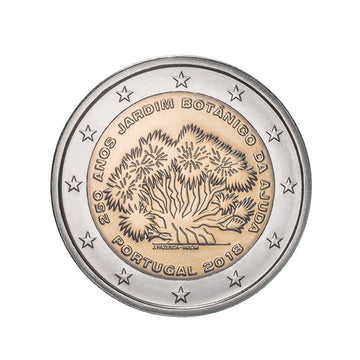 Portugal 2018 - 2 euro commemorative - Ajuda botanical garden