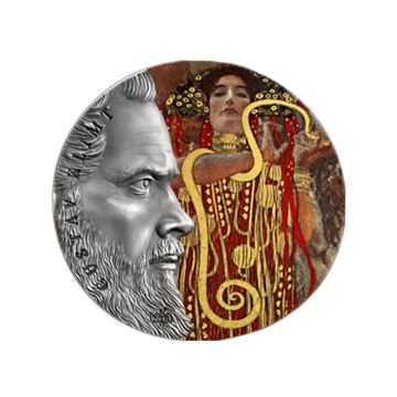 Gustav Klimt World's Greatest Artists - 10 Cedis - Silver 2020