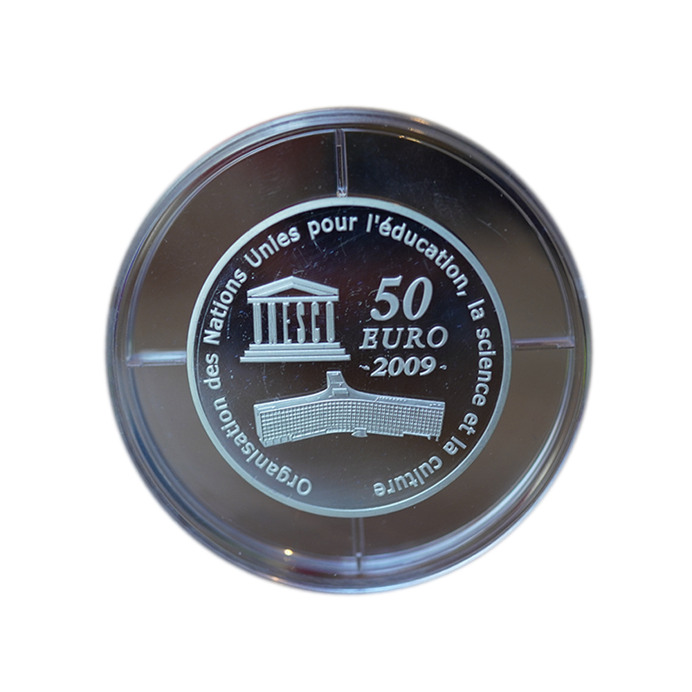 UNESCO - Le Kremlin de Moscou - Monnaie de 50€ Argent - BE 2009