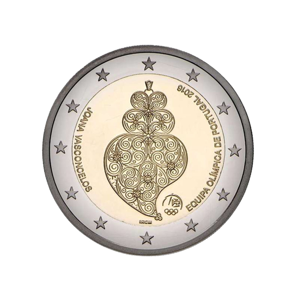 Portugal 2016 - 2 Euro Commémorative - Jeux d'été de Rio de Janeiro