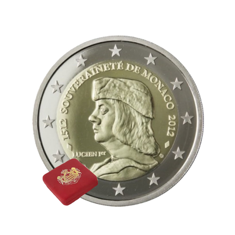 Monaco 2012 - 2 Euro Commemorative - Lucien 1er - Be